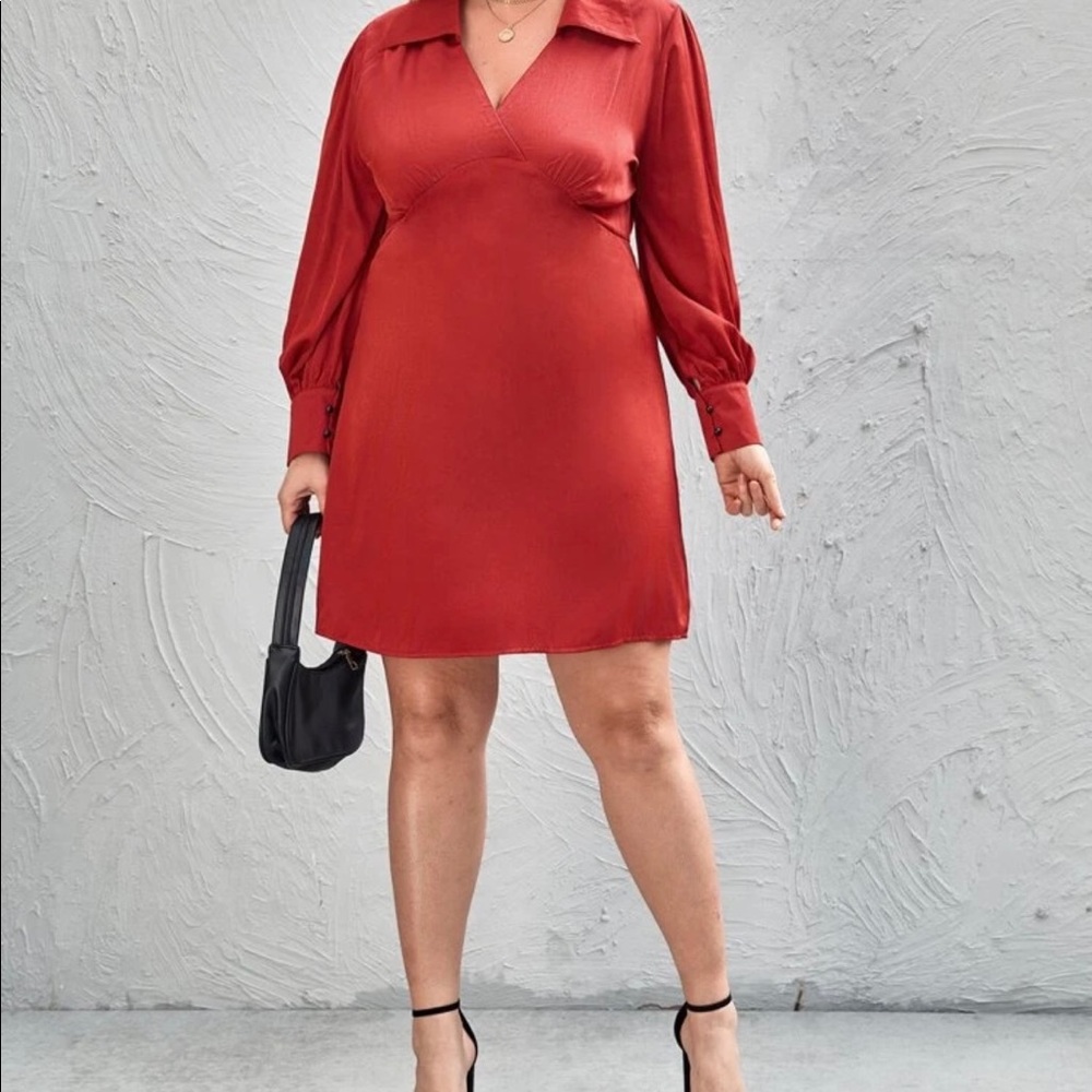 LITTLE RED DRESS 👗 NWOT - Picture 4 of 7